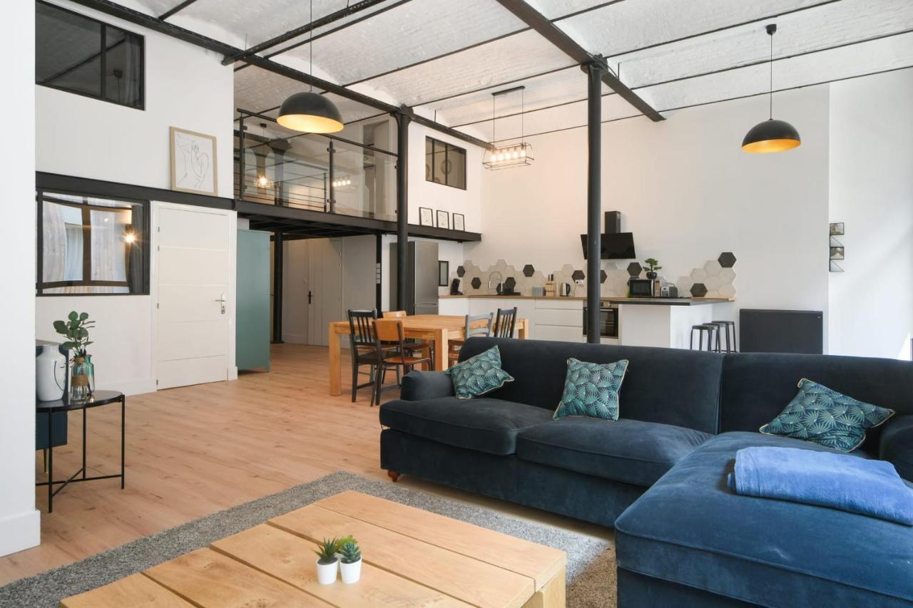 Loft De L'Usine - Welkeys Apartment Tourcoing Exterior foto