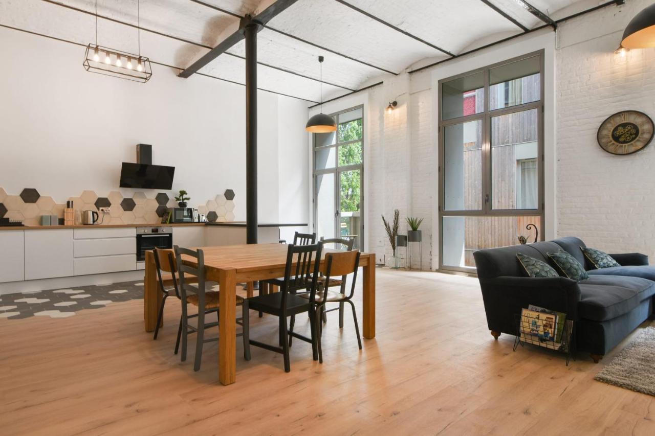 Loft De L'Usine - Welkeys Apartment Tourcoing Exterior foto