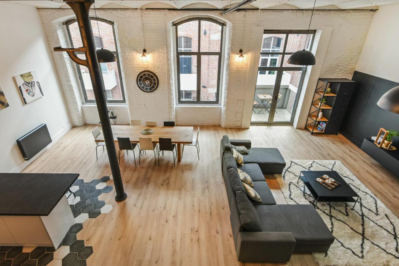Loft De L'Usine - Welkeys Apartment Tourcoing Exterior foto