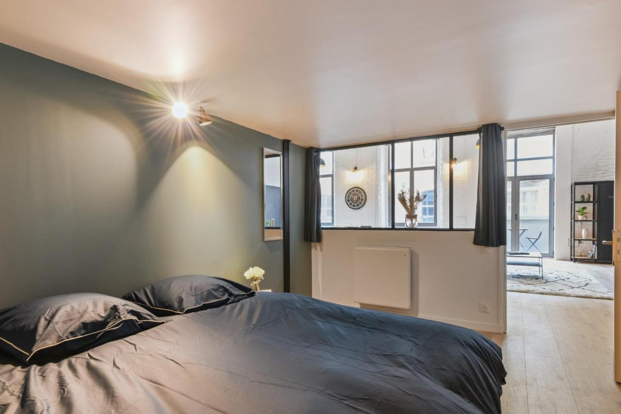 Loft De L'Usine - Welkeys Apartment Tourcoing Exterior foto
